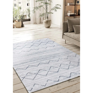 Alfombra impresa estilo étnico gris Class, varias medidas disponibles