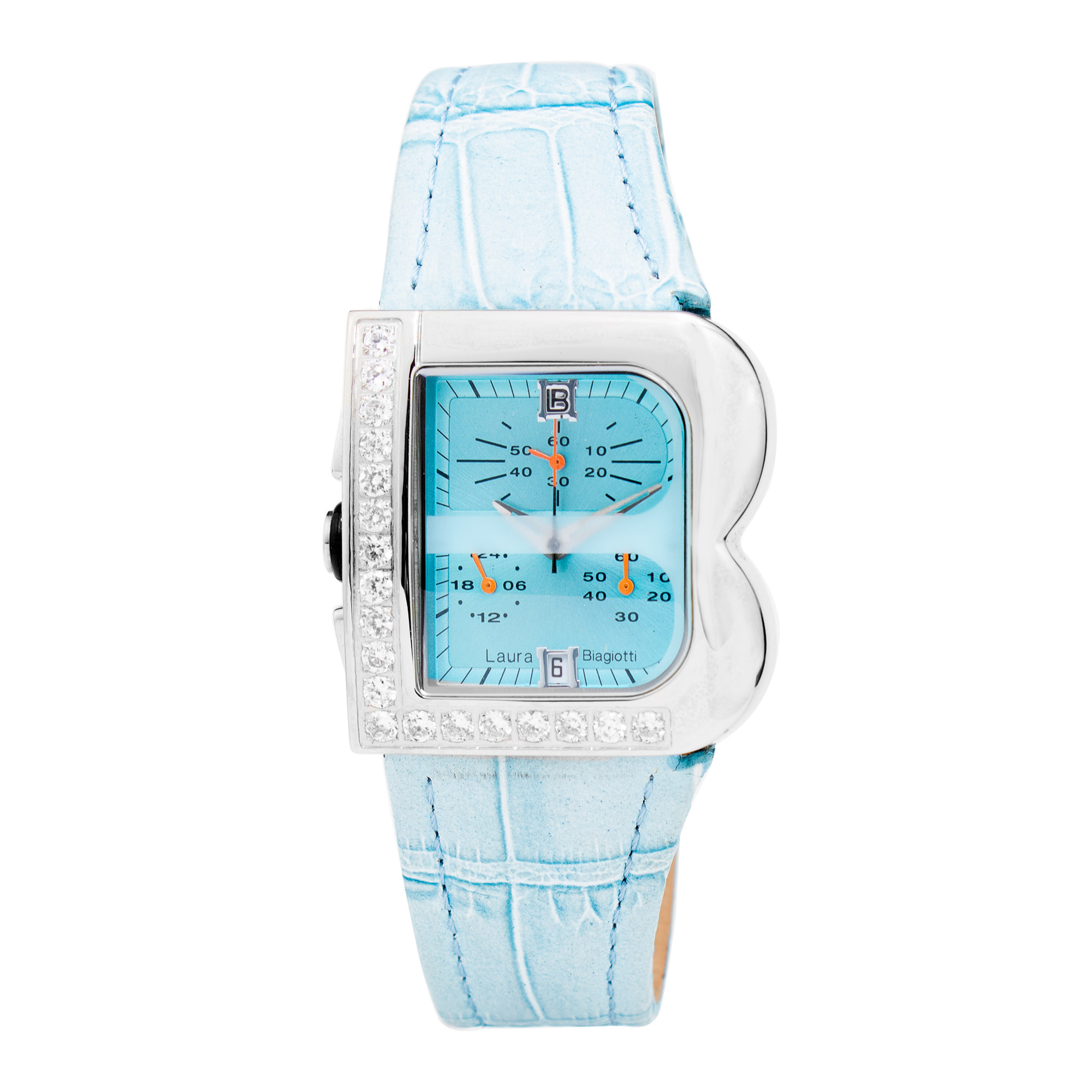 Reloj Laura Biagiotti LB0002L-04Z Mujer Analogico Cuarzo con Correa de Piel