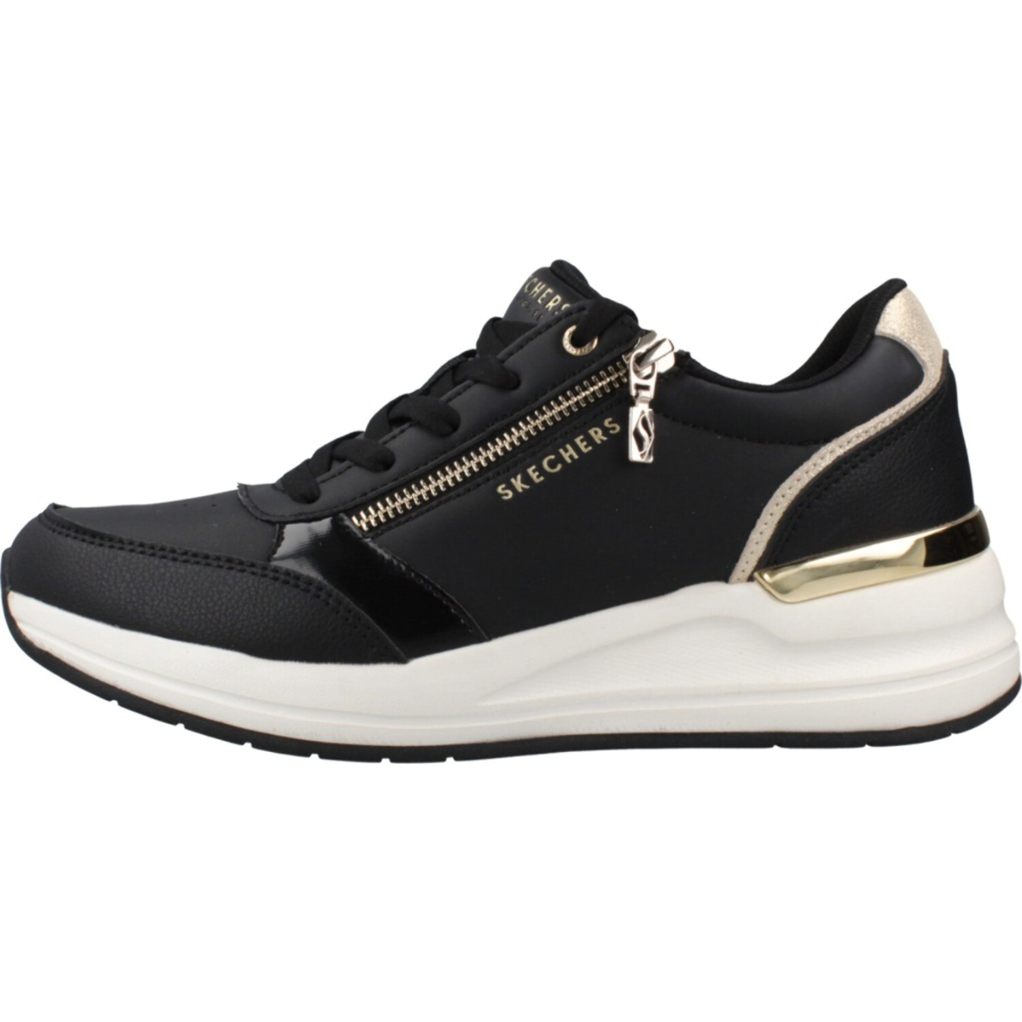 Sneakers De  Mujer Billion 2 High End Negro