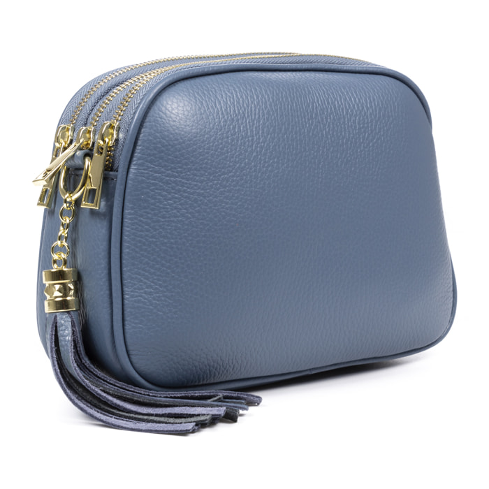 Aliminusa bolso bandolera Mujer. Piel auténtica Dollaro.