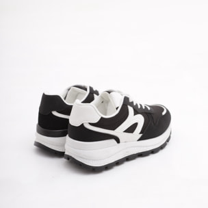 SNEAKERS RUNNING TECH CHOCOLA' NERO