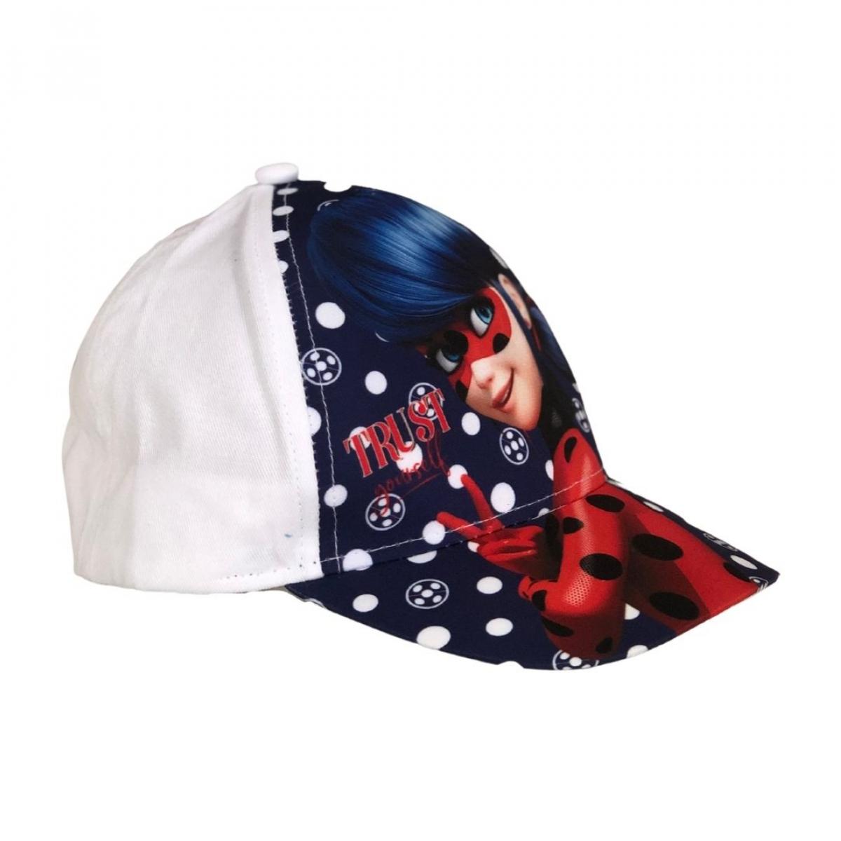 Cappellino Miraculous Ladybug Bianco Lei Bianco