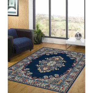 Tappeto Motivo Persiano Blu