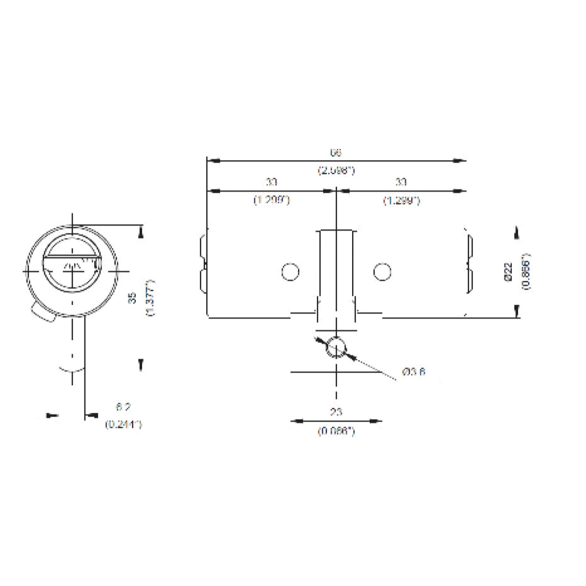 Cylindre Cabri MULTLOCK MTL600 262S+ 66 33-33 NM PAN - 3 Clés PVC bleu - CAM6P3333XX3PBLVA