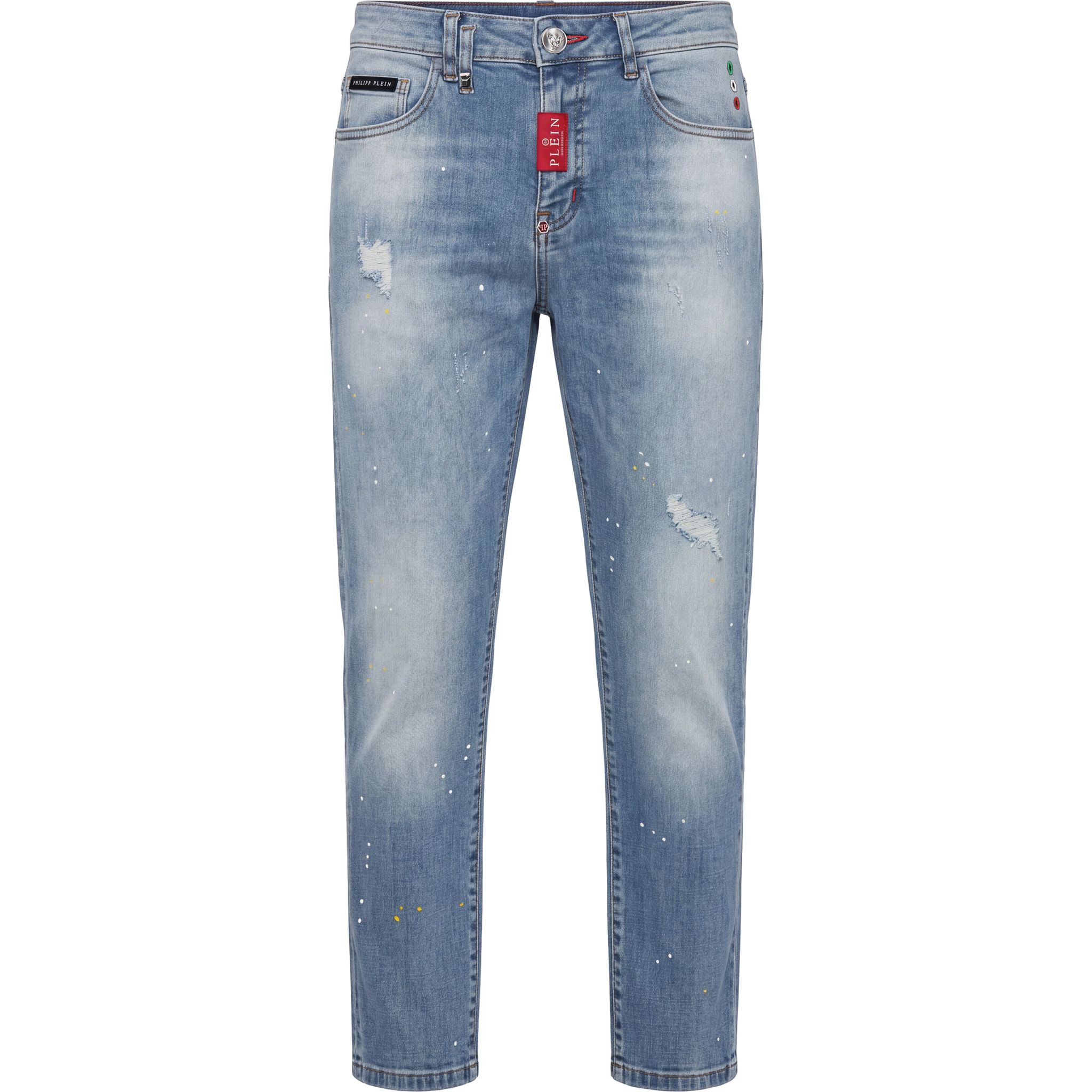 PHILIPP PLEIN Vaqueros de corte slim BASIC