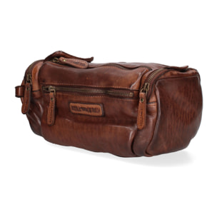 Borsa a mano  da uomo In Vera pelle Made in Italy 28x13x15 cm