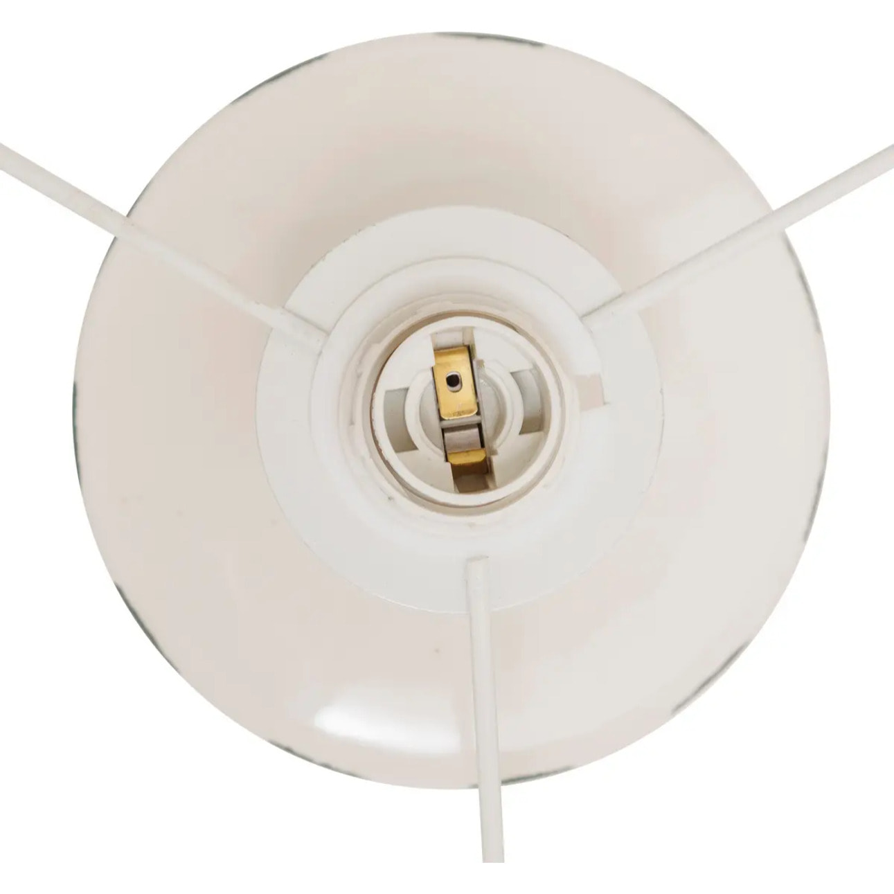 Lampe à poser champignon secteur Frida vert H47cm