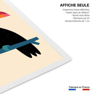 Affiche  toucan Affiche seule