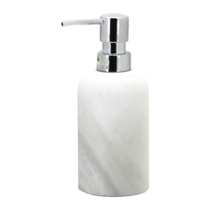 Distributeur de savon Marbre SANA Blanc Spirella