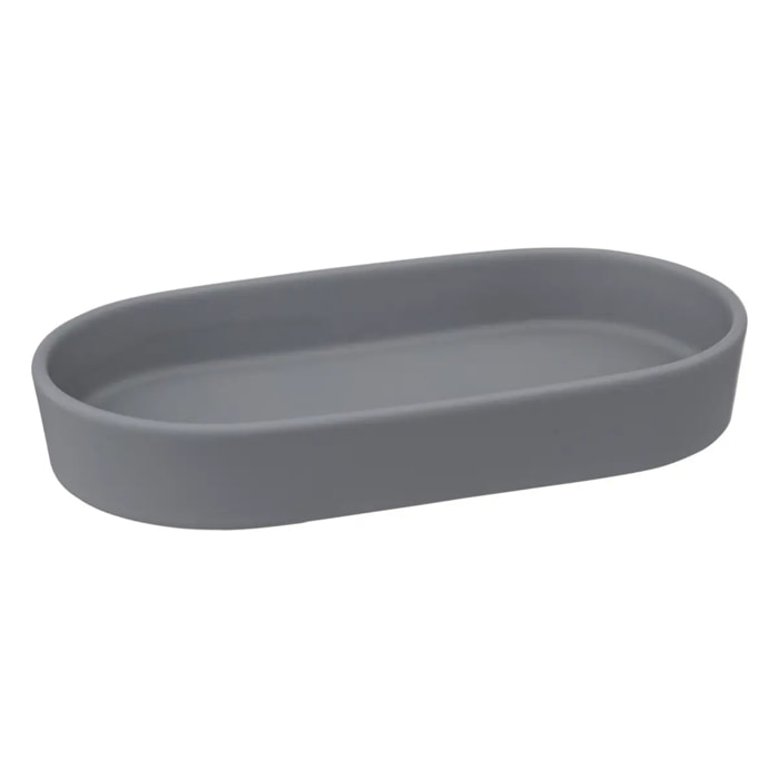 Plateau en grès "Colorama" gris