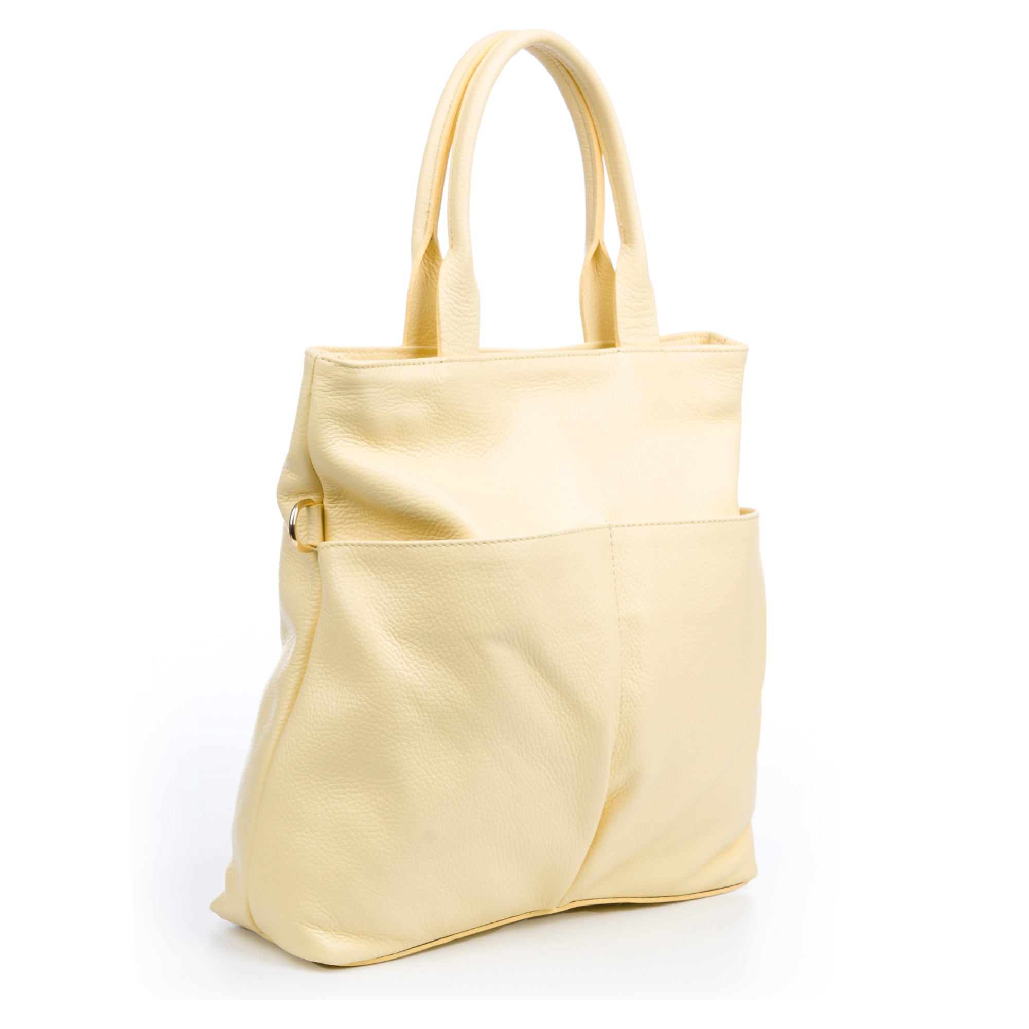 Bedizzole Borsa a spalla Donna. Pelle autentica Dollaro.