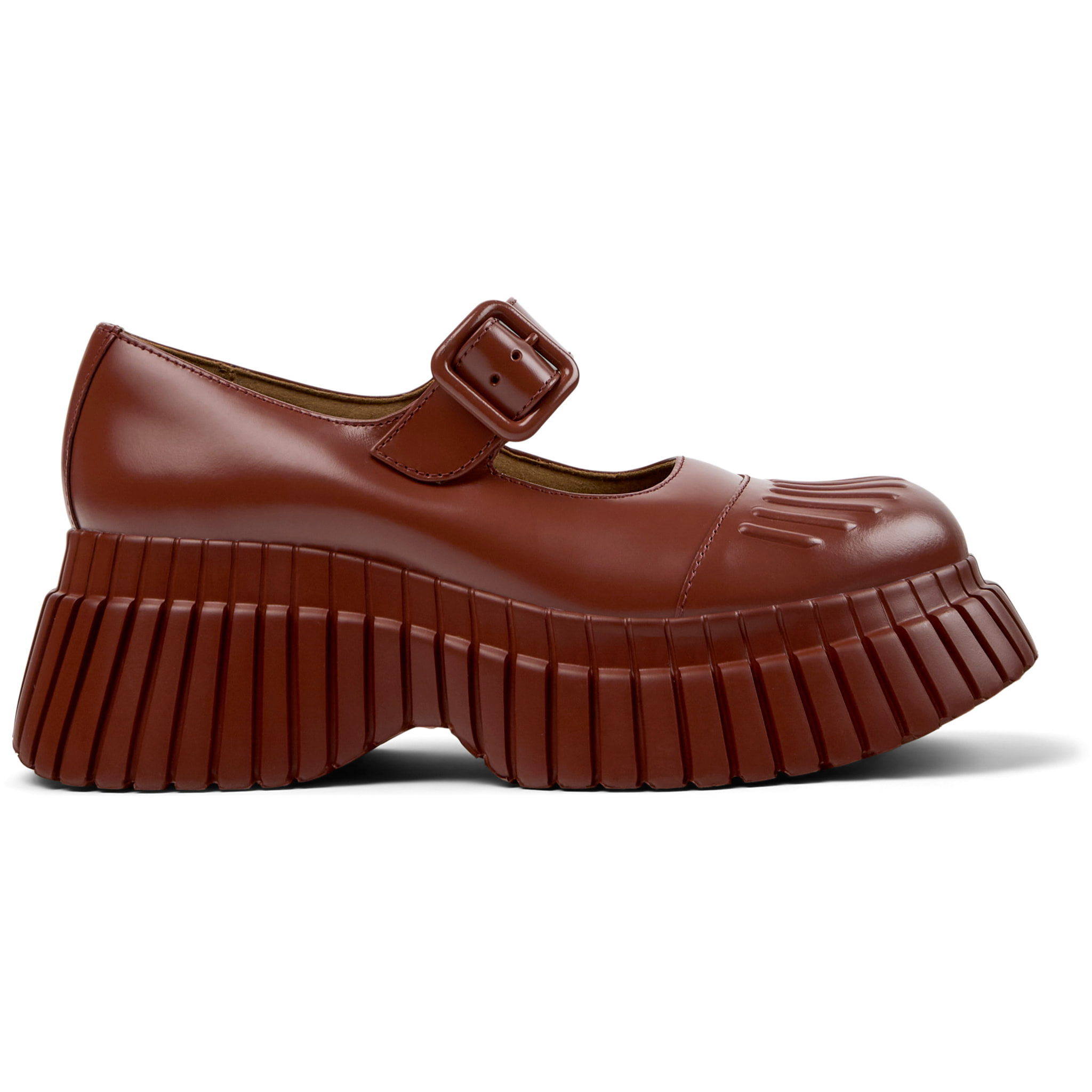 Ballerini - CAMPER BCN - Rosso - Pelle liscia