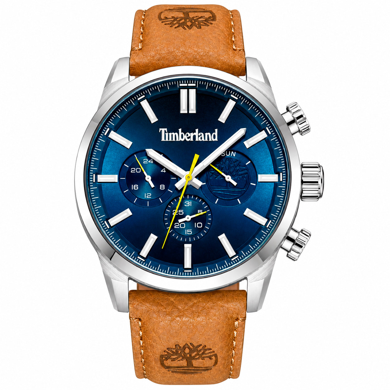Reloj Timberland TDWGF0028702M Hombre Analogico Cuarzo con Correa de Cuero