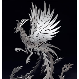 Maqueta 3D de acero inoxidable. Modelo Fénix.
