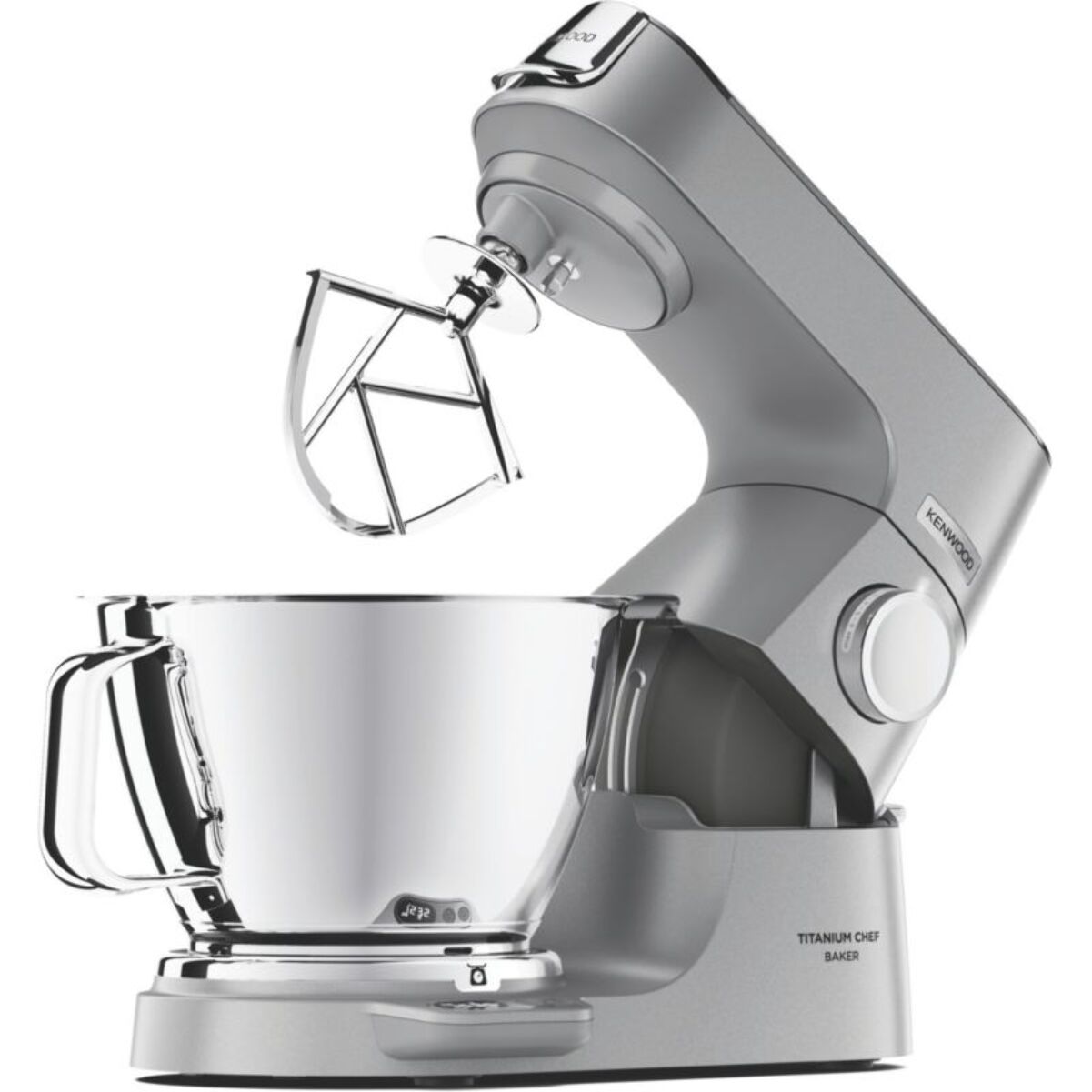 Robot pâtissier KENWOOD KVC85.314SI Titanium Chef Baker