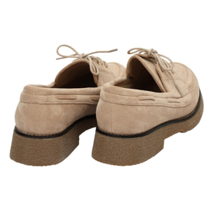 Mocassino stringato - tacco 4,0 cm