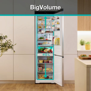 Réfrigérateur combiné GORENJE NRB620C61X4WFE