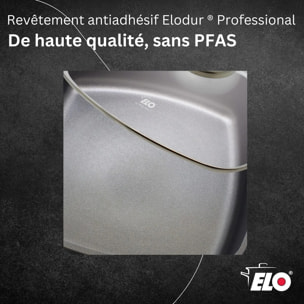 Cocotte 28 x 28 cm en fonte aluminium antiadhésive 3,6 L Elo Alucast