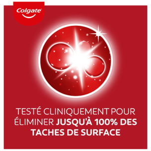 Pack de 4 - 2 lots de 2 - Dentifrices blancheur Colgate Max White Optic