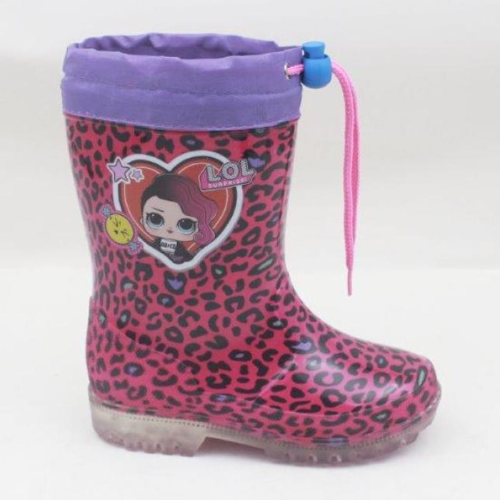 Stivaletto pioggia con luci LOL Surprise Animalier Lei Easy Shoes