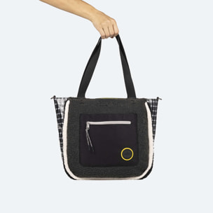 DEEP FW24 SHOPPER BLACK
