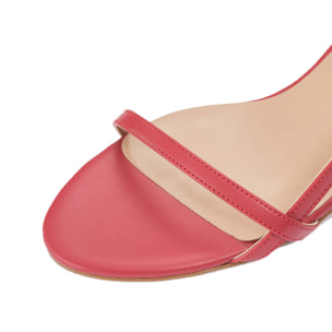 Sandali Donna colore Rosso -7cm