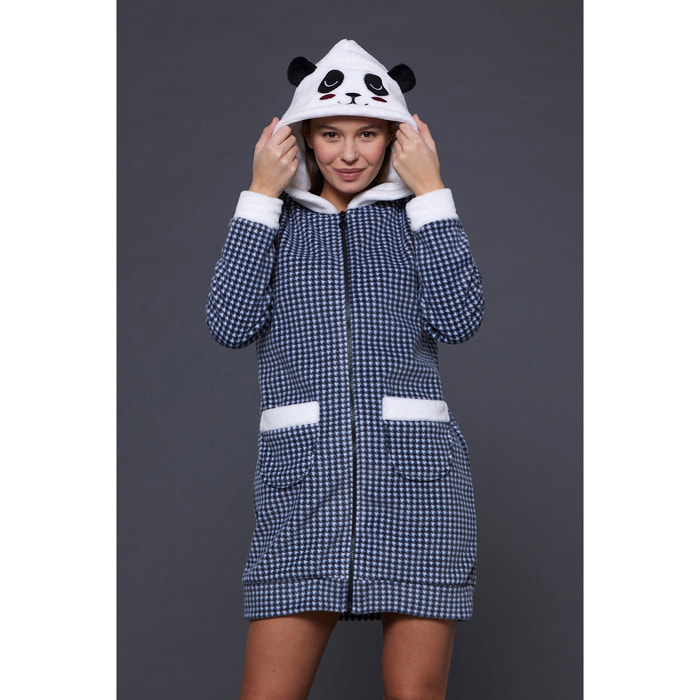 Vestaglia donna micropile winter penguin Noidinotte