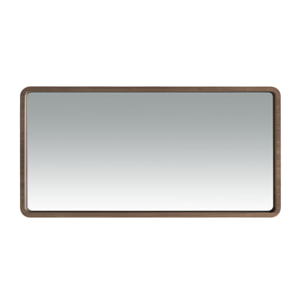 Espejo de pared Angel Cerda DM y nogal 100x50x7cm