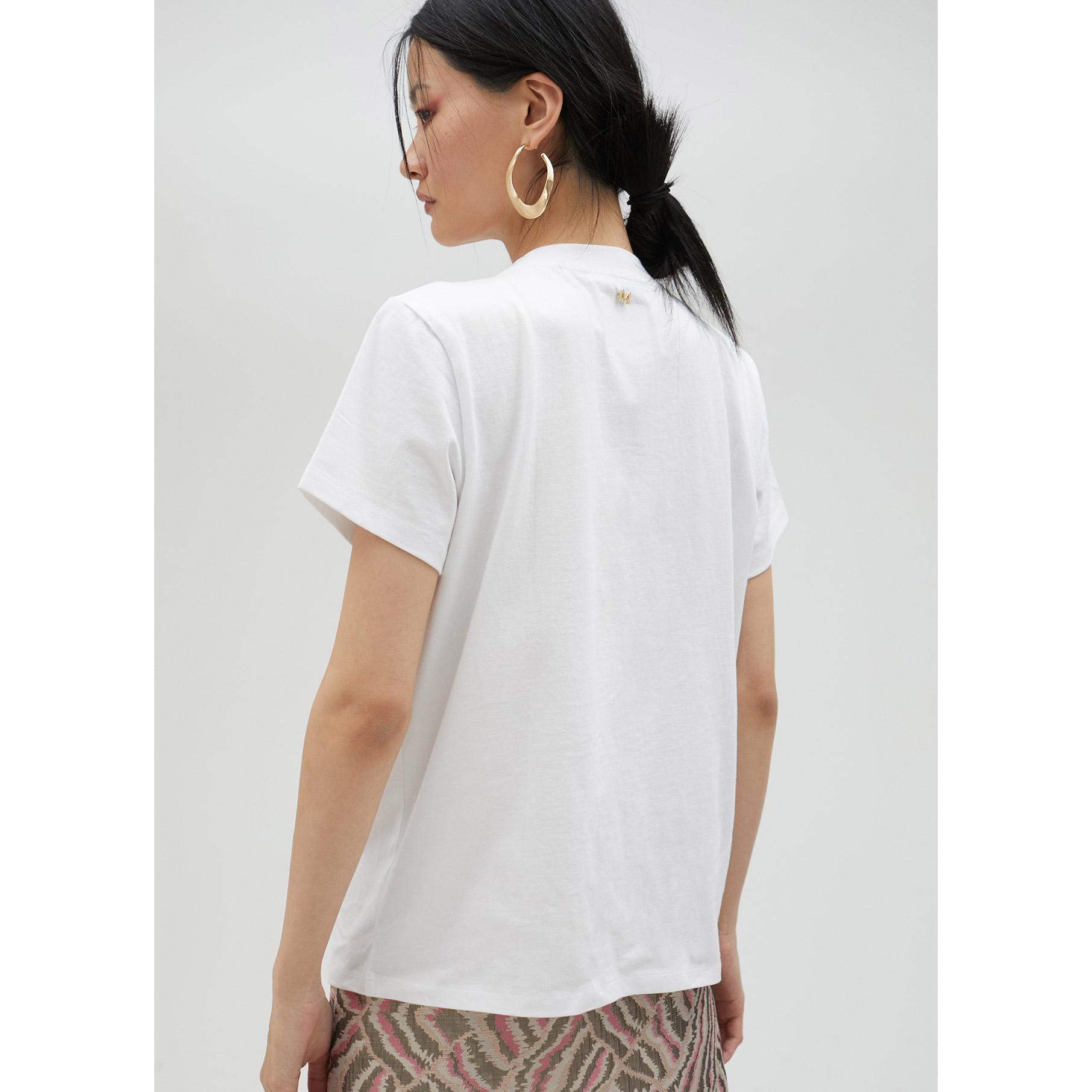 Maglietta leone con strass