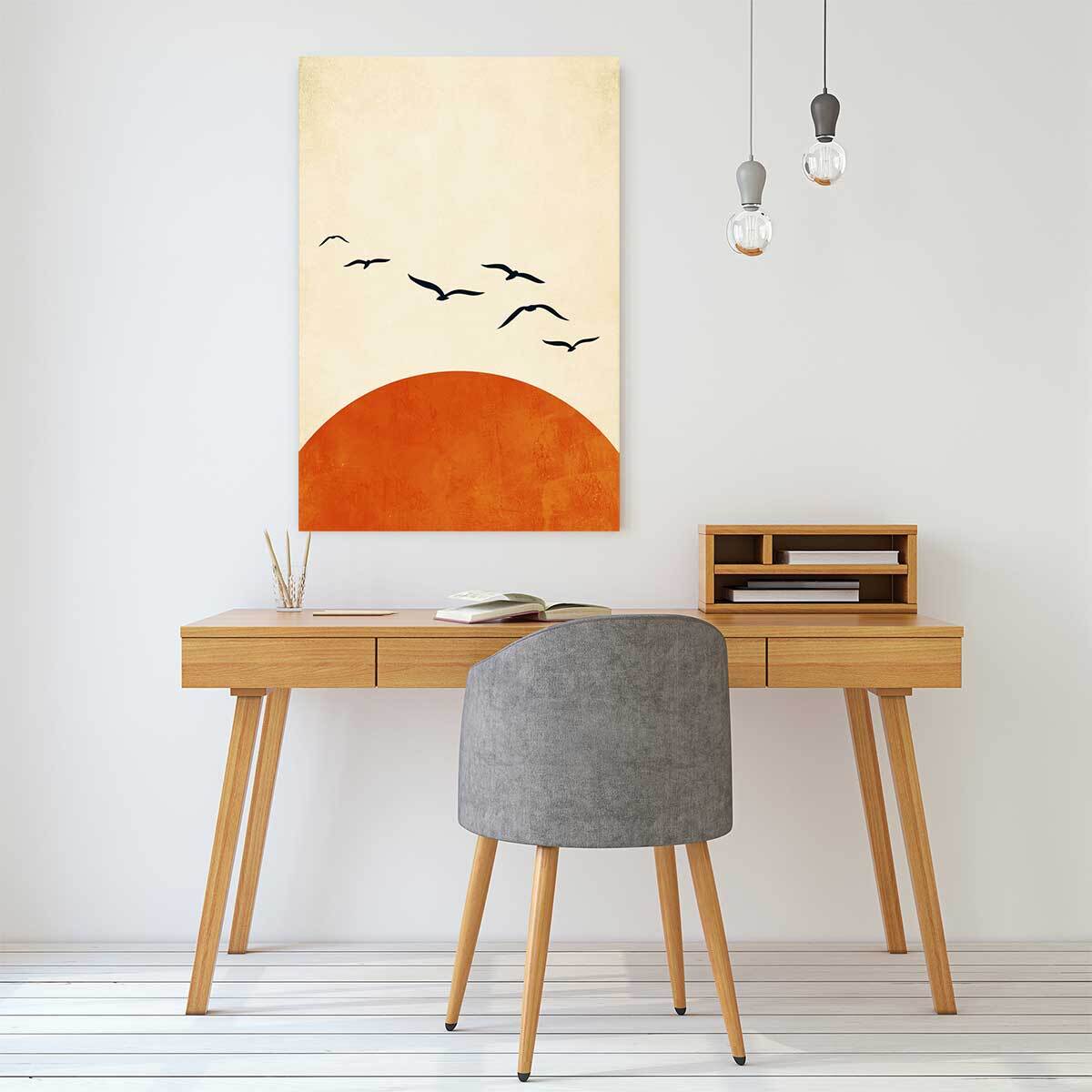 Tableau astronomie sunset dreams  Toile imprimée