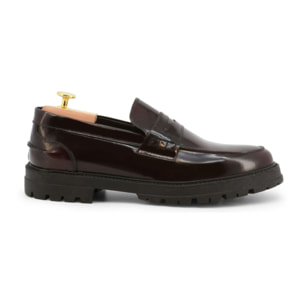 Zapatos Loafers para Hombre - Duca di Morrone Zeno Leather Bordeaux