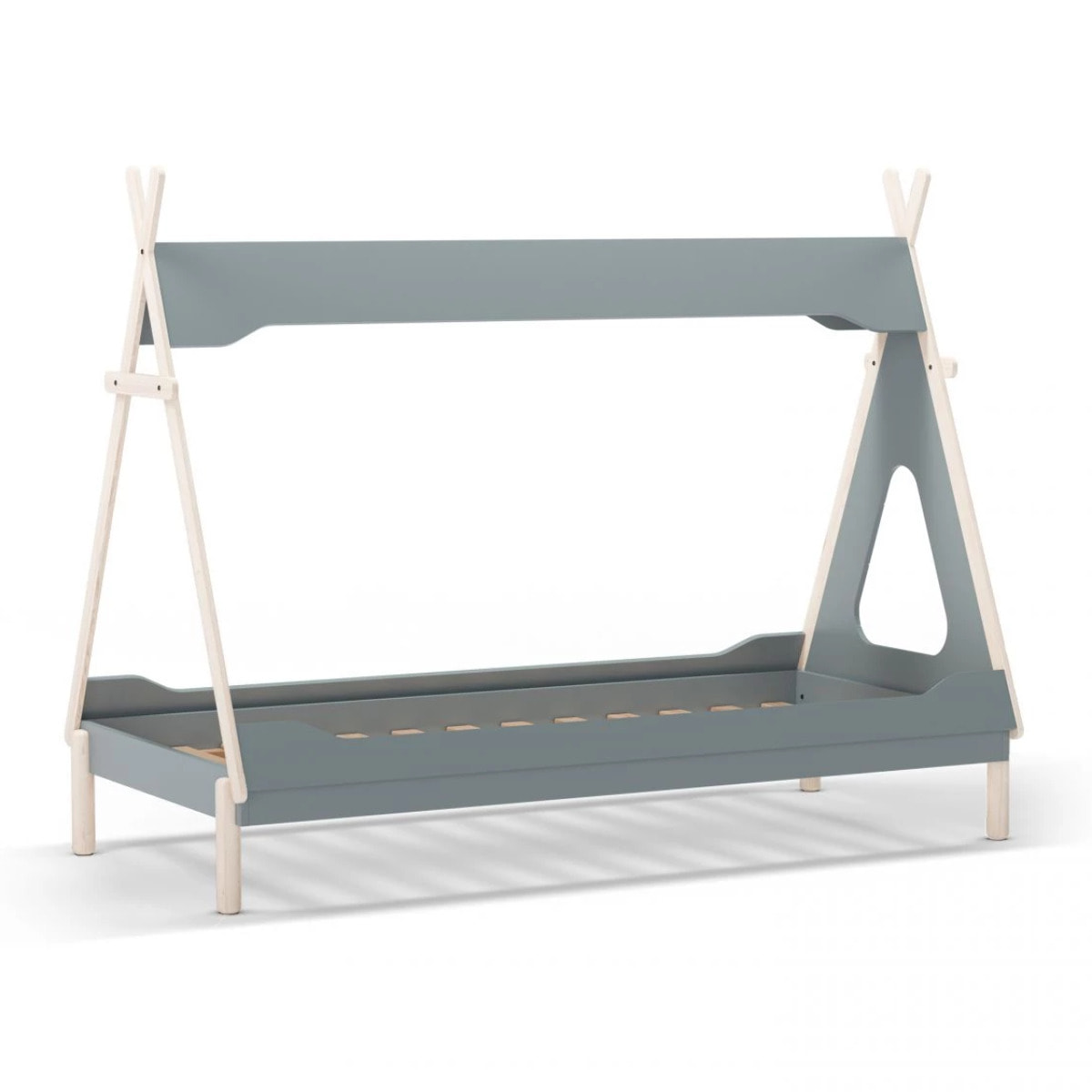 Cama Tipi Nest Verde Brent - Oak Soft