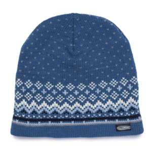 Hat - Berretto Unisex motivo montagna Azzurro