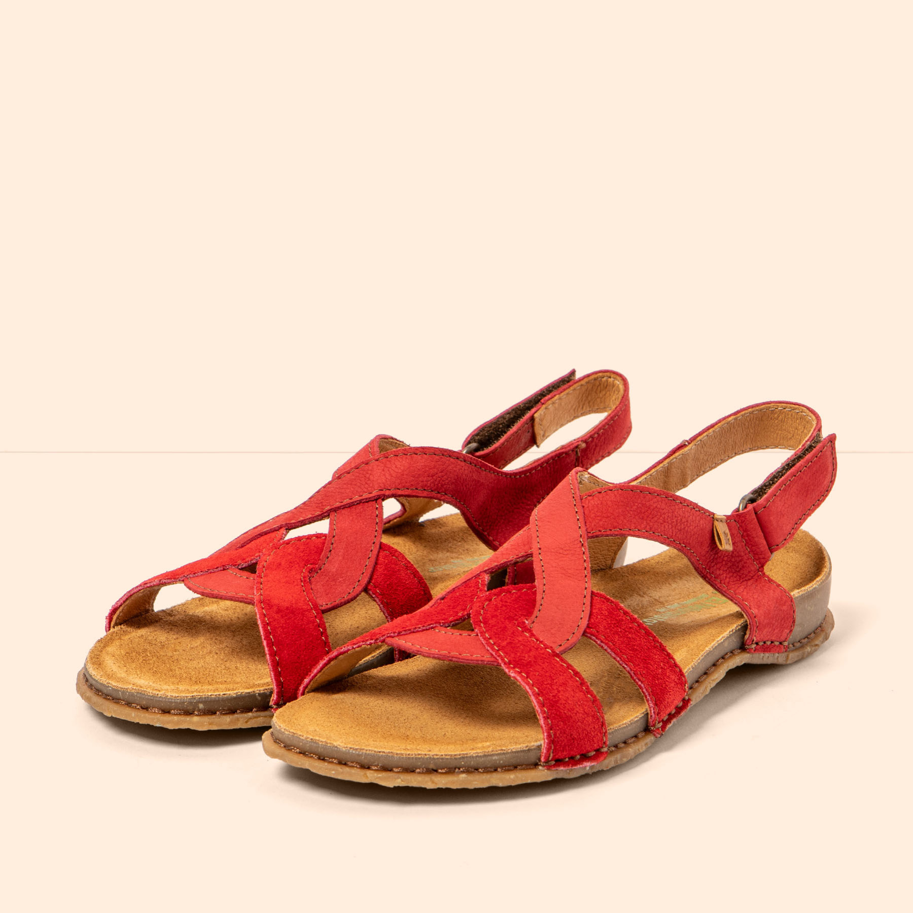 Sandalias N5819 NOBUCK-SILK TIBET /PANGLAO color Tibet