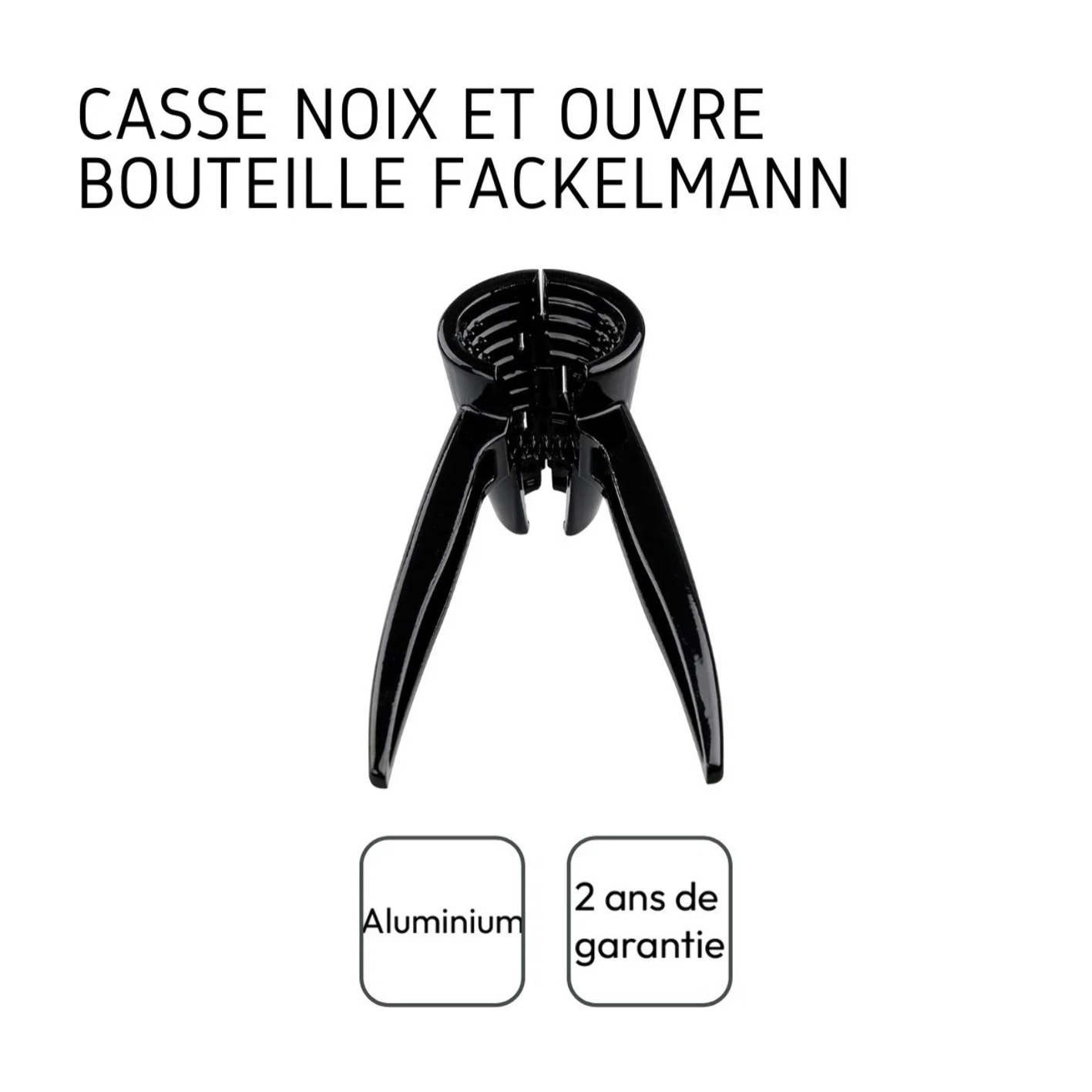 Casse-noix 3 en 1 Fackelmann Basic