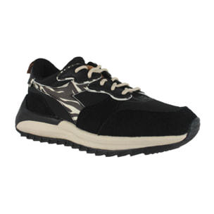 Zapatillas Sneaker para Mujer - DIADORA Jolly animalier 501.178617 01 C9994 Black/Parchment