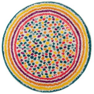 Tapis rond RAINBOW