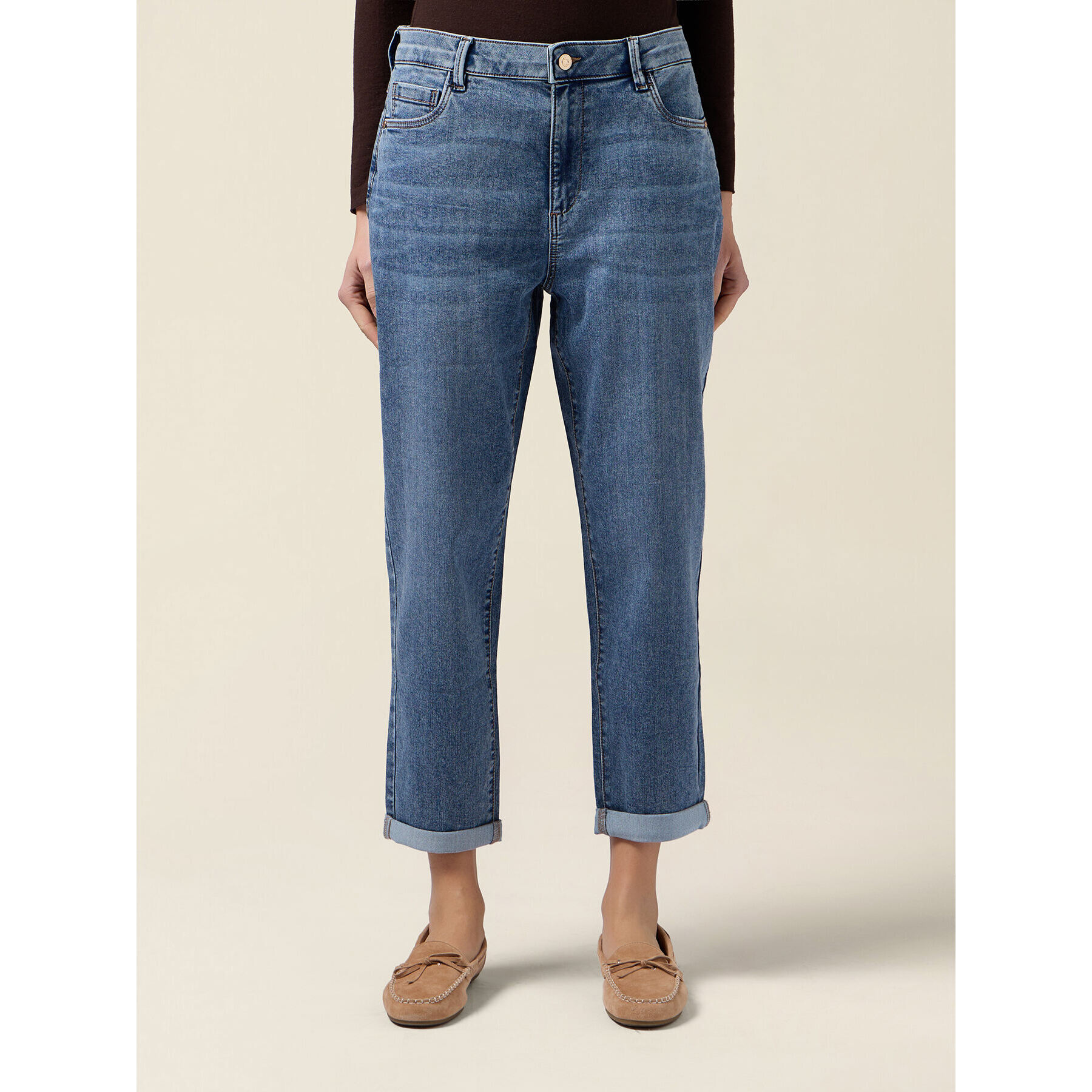 Oltre - Jeans boyslim - Azzurro