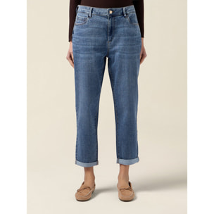 Oltre - Jeans boyslim - Azzurro