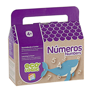 Juego educativo primer aprendizaje cefa toys eco logic numeros cefa toys