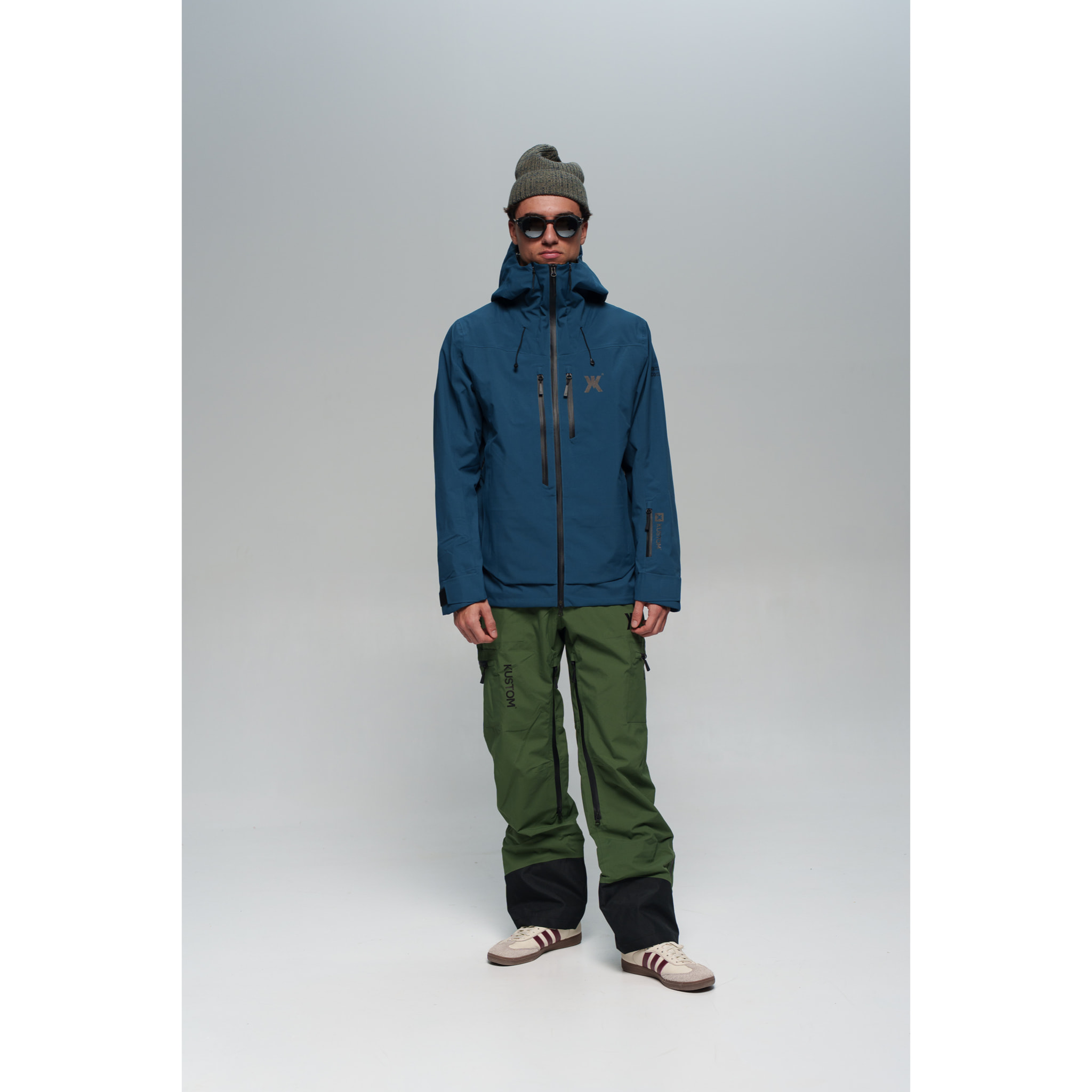 Giacca uomo KUSTOM AQUILO Jacket - Verde oscuro