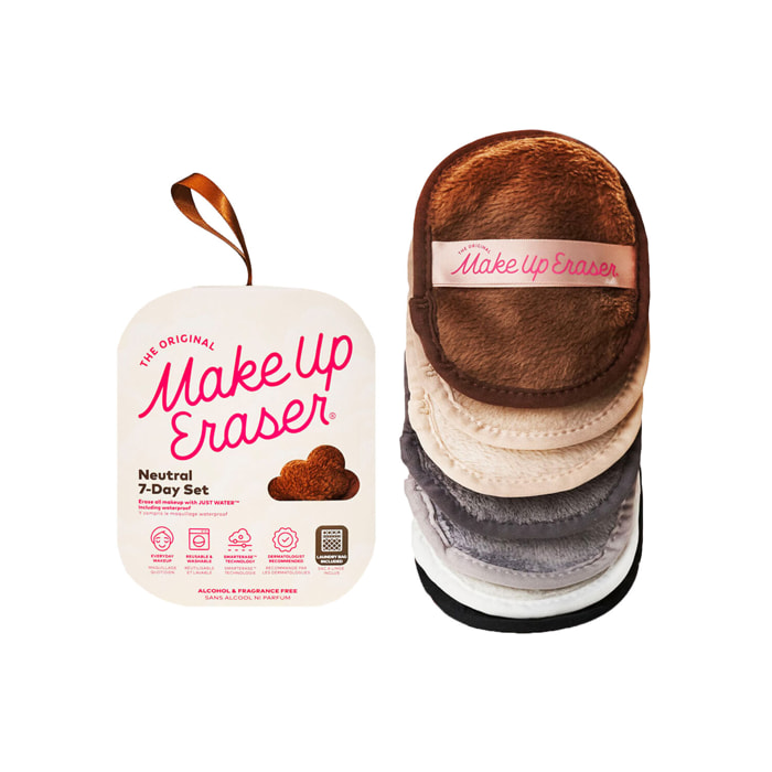 Warm Neutrals 7-Day Set - Coffret Serviette Démaquillante Réutilisable x7