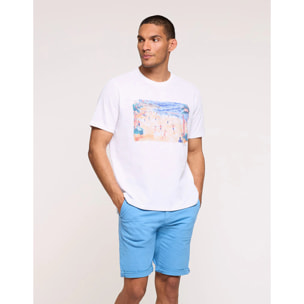 Camiseta Manga Corta Blanco - Cabana