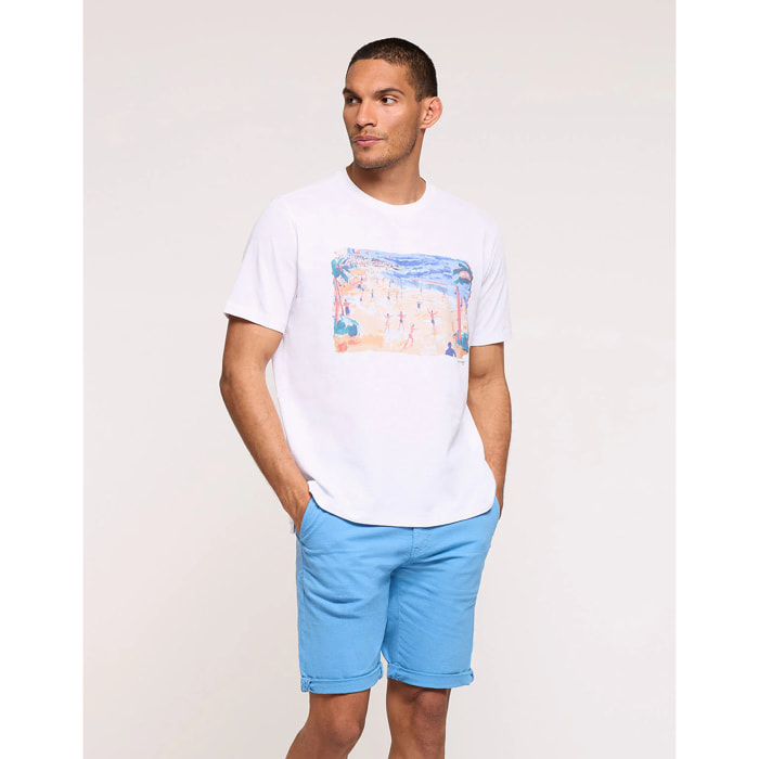 Camiseta Manga Corta Blanco - Cabana