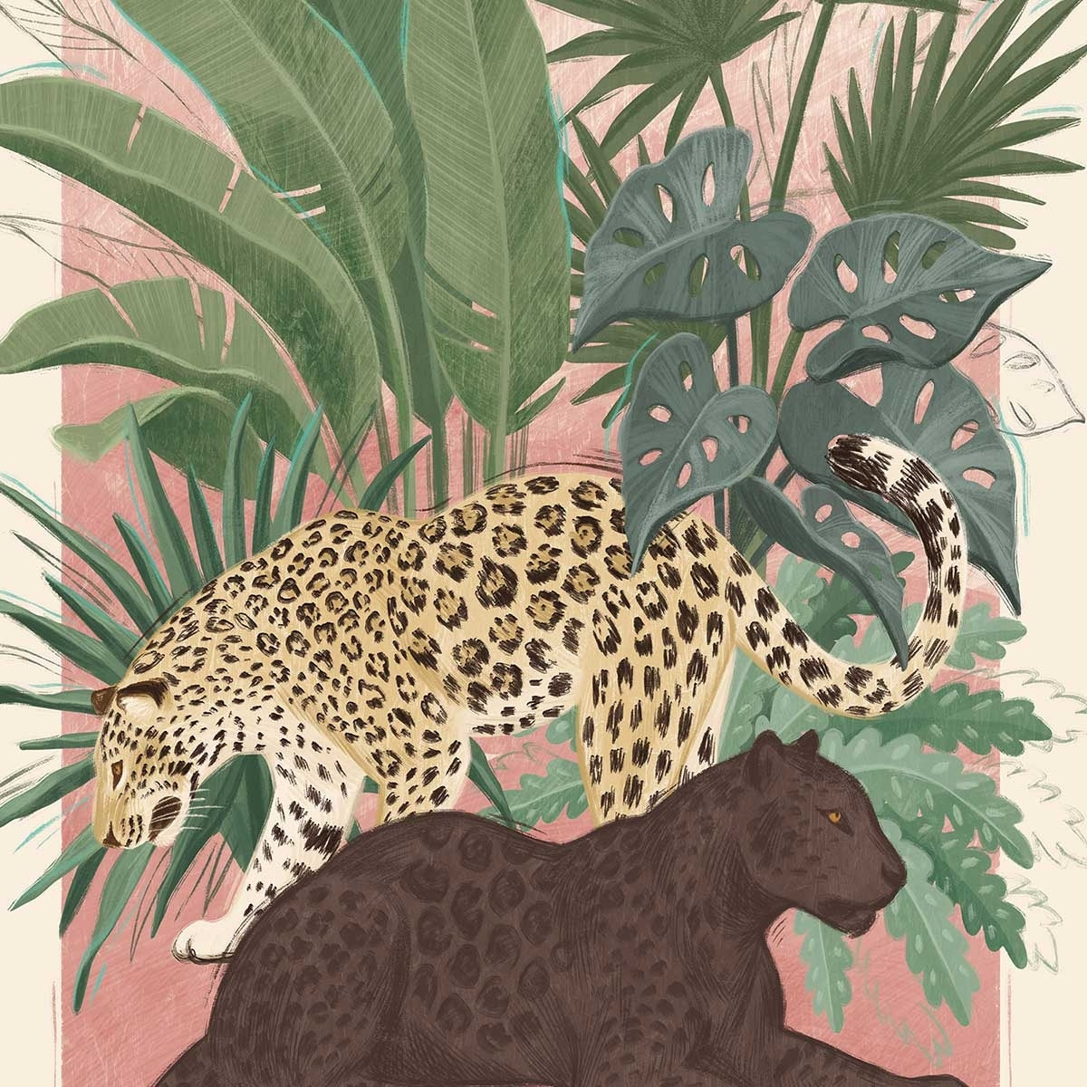 Tableau Panthers Tableau alu Dibond