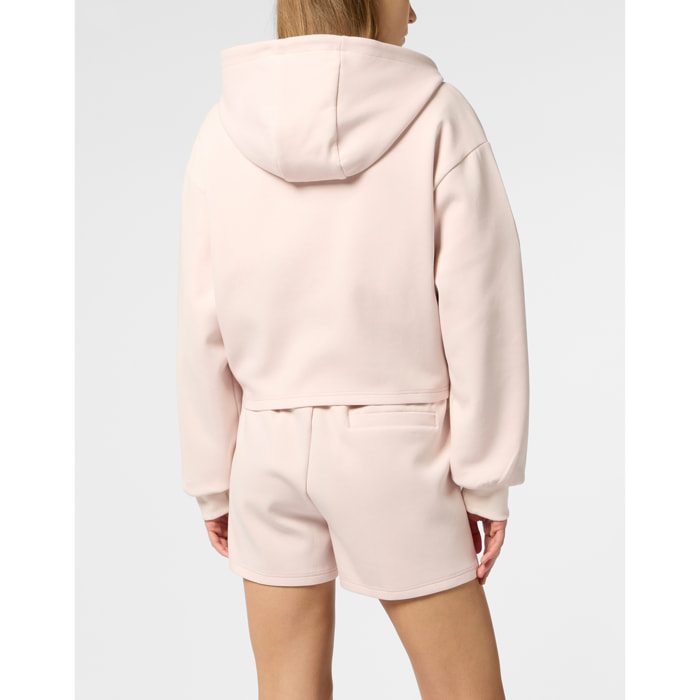 PLEIN SPORT Zip Hoodie Icon Scratch