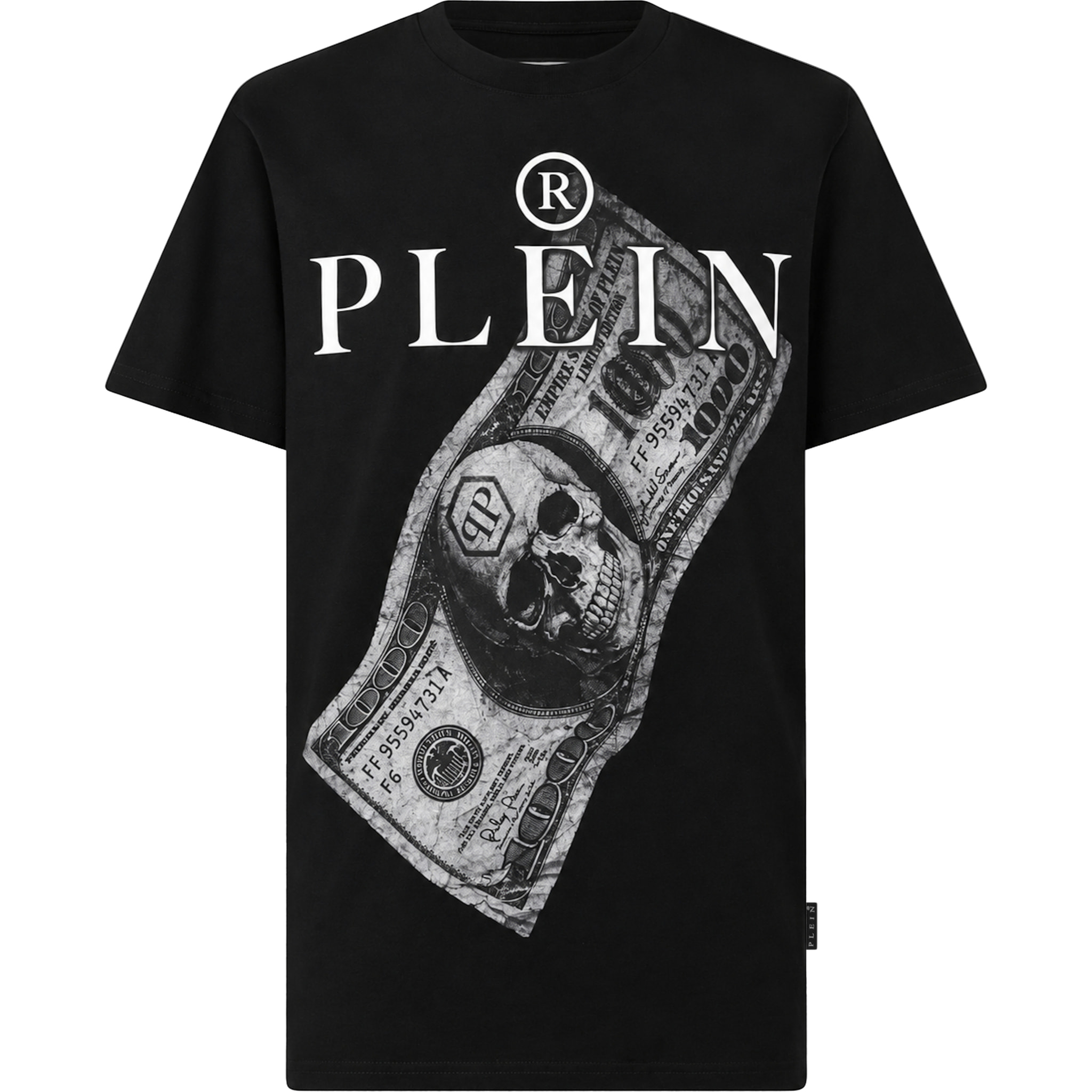 PHILIPP PLEIN Camiseta de cuello redondo y manga corta