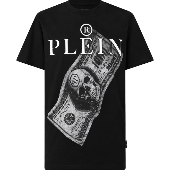 PHILIPP PLEIN Camiseta de cuello redondo y manga corta
