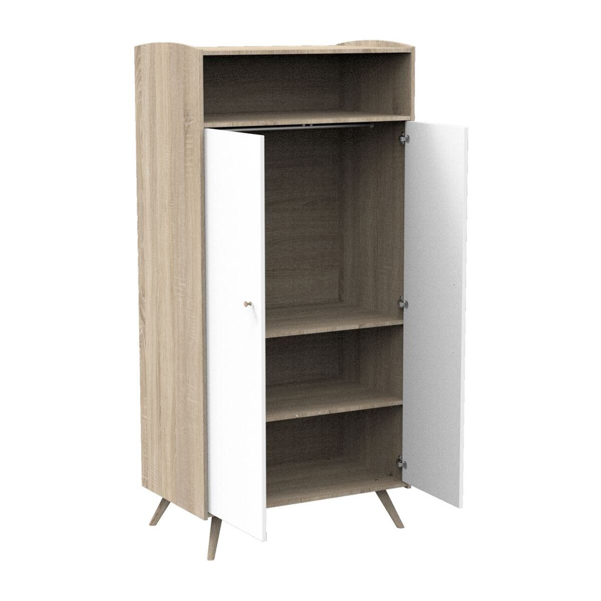 Armoire 2 portes et 1 niche