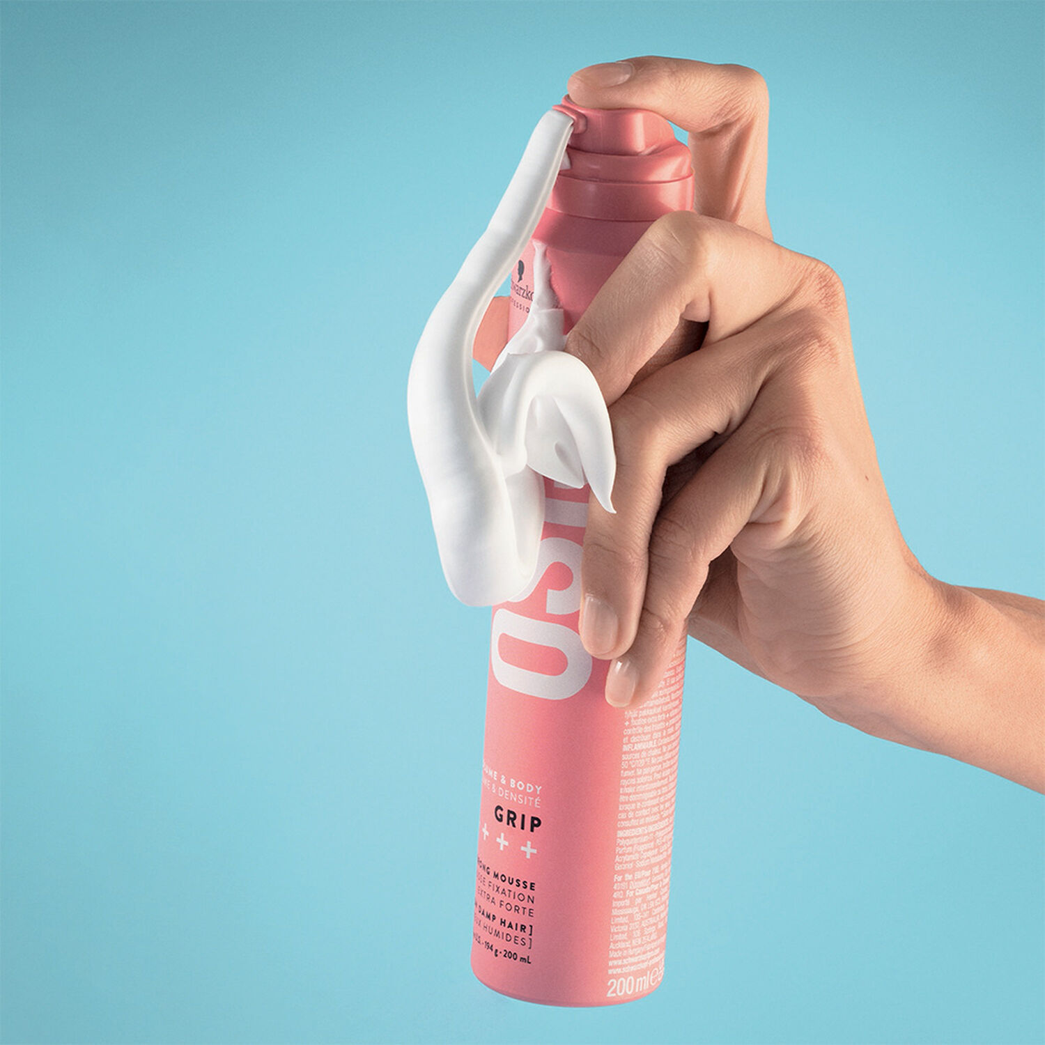 Osis+ Grip - Mousse fixation Extra 200 ml